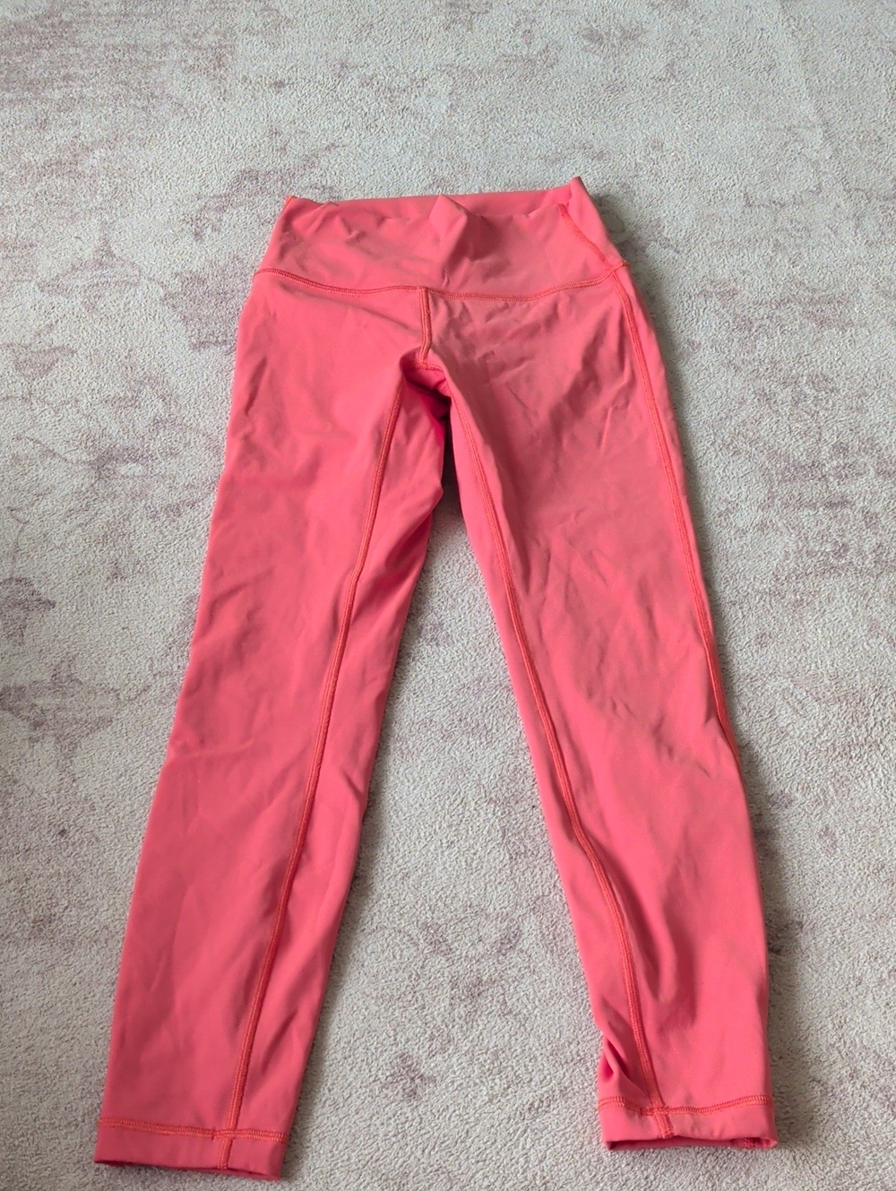 Like New lululemon athletica Orange High-Rise Leggings